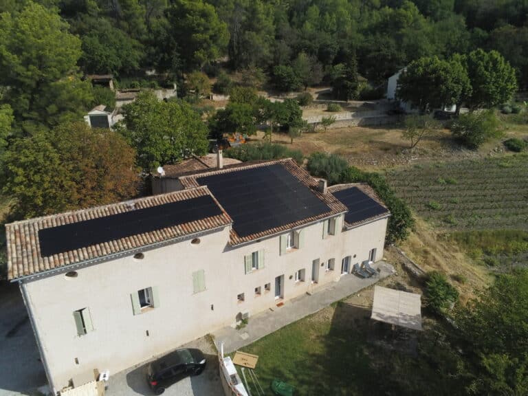 installation photovoltaique domaine agricole draguignan