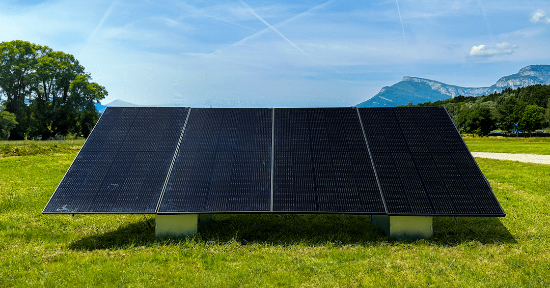 panneau solaire au sol pour les particuliers