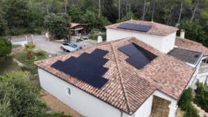 systeme solaire sur pans de toiture