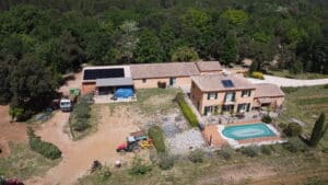 panneau solaire pour domaine viticole